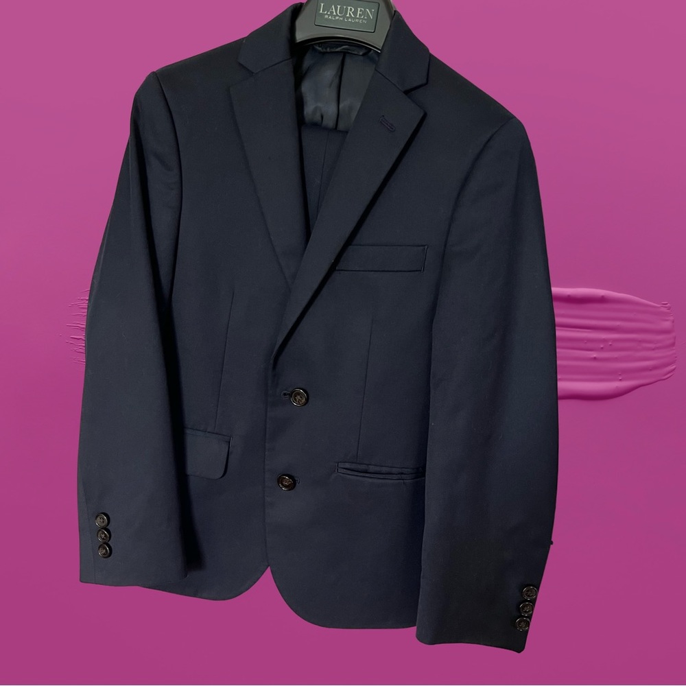 Ralph Lauren Navy Sport Coat and Trousers